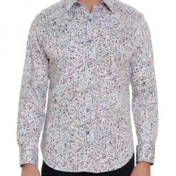 Robert Graham Brisbane Dotted Button-Down Shirt For Men