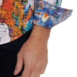 Robert Graham Watercolor Grid Sport Shirt For Men -Outlet Robert Graham Store unnamed file 269