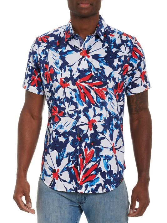 Robert Graham Hula Hula Woven Shirt For Men 3 Robert Graham Hula Hula Woven Shirt For Men