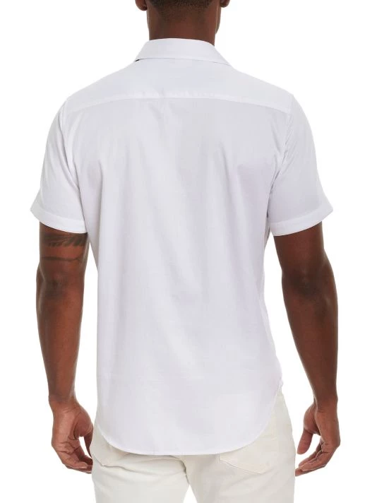 Robert Graham Coastal Venture Embroidered Classic-Fit Short-Sleeve Woven Shirt For Men 6 Robert Graham Coastal Venture Embroidered Classic-Fit Short-Sleeve Woven Shirt For Men - Image 4
