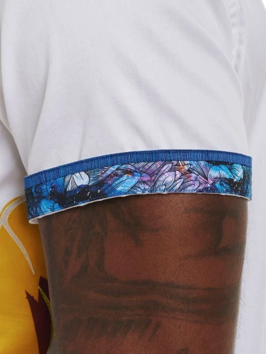 Robert Graham Coastal Venture Embroidered Classic-Fit Short-Sleeve Woven Shirt For Men 7 Robert Graham Coastal Venture Embroidered Classic-Fit Short-Sleeve Woven Shirt For Men - Image 5