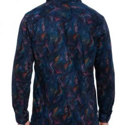 Robert Graham Nori Marble-Print Shirt For Men -Outlet Robert Graham Store unnamed file 343