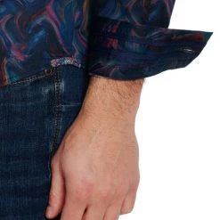 Robert Graham Nori Marble-Print Shirt For Men -Outlet Robert Graham Store unnamed file 346