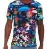 Robert Graham Edge Of Waikiki Crewneck T-Shirt For Men