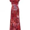 Robert Graham Leighton Flutter-Sleeve Maxi Dress -Outlet Robert Graham Store unnamed file 379