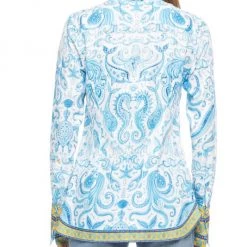 Robert Graham Priscilla Mermaid-Print Shirt -Outlet Robert Graham Store unnamed file 392