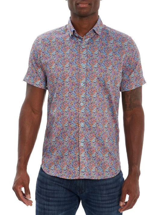 Robert Graham The Abyss Woven Shirt For Men 3 Robert Graham The Abyss Woven Shirt For Men