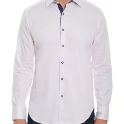 Robert Graham Righteous Woven Shirt For Men White -Outlet Robert Graham Store unnamed file 399