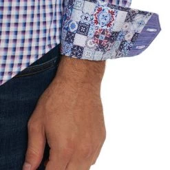 Robert Graham Bonham Check Collared Shirt For Men -Outlet Robert Graham Store unnamed file 43