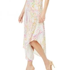 Robert Graham Sivan Paisley Asymmetric Midi-Skirt -Outlet Robert Graham Store unnamed file 432