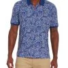 Robert Graham Blue Pearl Knit Polo Shirt For Men -Outlet Robert Graham Store unnamed file 457