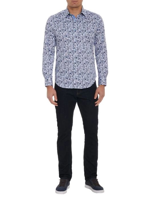 Robert Graham Sandbar Woven Shirt For Men 4 Robert Graham Sandbar Woven Shirt For Men - Image 2