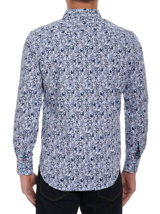 Robert Graham Sandbar Woven Shirt For Men 5 Robert Graham Sandbar Woven Shirt For Men - Image 3