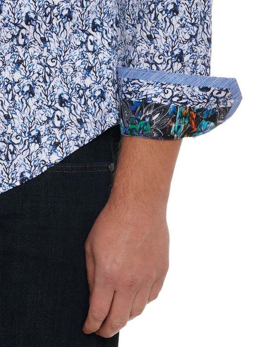 Robert Graham Sandbar Woven Shirt For Men 6 Robert Graham Sandbar Woven Shirt For Men - Image 4