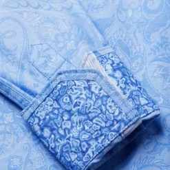 Robert Graham Andretti Classic-Fit Paisley Print Sport Shirt For Men Navy -Outlet Robert Graham Store unnamed file 5