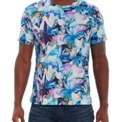Robert Graham Haukland Beach Crewneck T-Shirt For Men