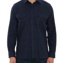 Robert Graham Auburn Denim Shirt For Men