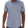 Robert Graham Coral Twist Short-Sleeve Woven Shirt For Men -Outlet Robert Graham Store unnamed file 531
