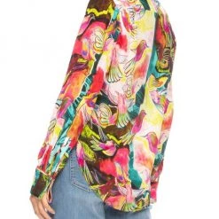 Robert Graham Gabriela Silk-Blend Shirt -Outlet Robert Graham Store unnamed file 598