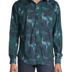 Robert Graham Beemon Camo Print Button-Down Shirt For Men -Outlet Robert Graham Store unnamed file 627