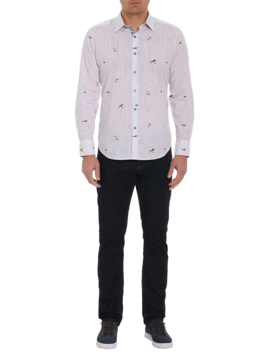 Robert Graham Today's Catch Woven Shirt For Men 4 Robert Graham Today's Catch Woven Shirt For Men - Image 2