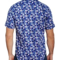 Robert Graham Hexagon-Print Short-Sleeve Shirt For Men -Outlet Robert Graham Store unnamed file 658