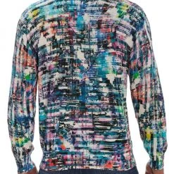 Robert Graham Color Dealer Linen-Blend Sweater For Men -Outlet Robert Graham Store unnamed file 701