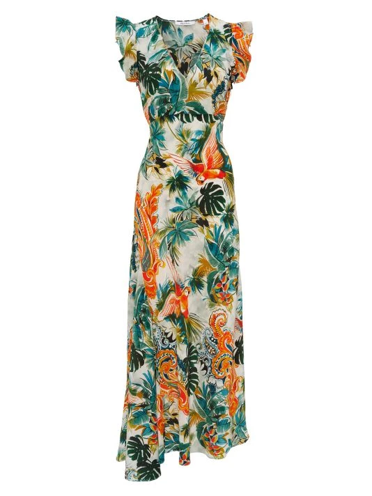 Robert Graham Leighton Tropical Paisley Dress 3 Robert Graham Leighton Tropical Paisley Dress