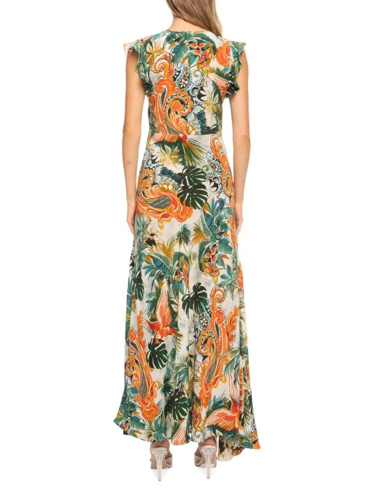 Robert Graham Leighton Tropical Paisley Dress 6 Robert Graham Leighton Tropical Paisley Dress - Image 4