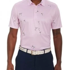 Robert Graham Gibson Martini-Print Short-Sleeve Knit Polo For Men White -Outlet Robert Graham Store unnamed file 784