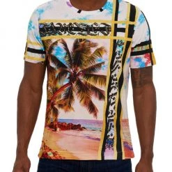 Robert Graham Figurehead Gear Crewneck T-Shirt For Men