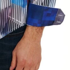 Robert Graham Valencia Stretch-Cotton Woven Print Long-Sleeve Shirt For Men -Outlet Robert Graham Store unnamed file 820