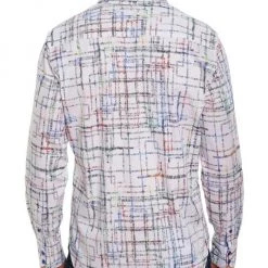 Robert Graham Girona Line-Print Shirt For Men -Outlet Robert Graham Store unnamed file 853