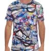 Robert Graham Color Splat Graphic T-Shirt For Men -Outlet Robert Graham Store unnamed file 873