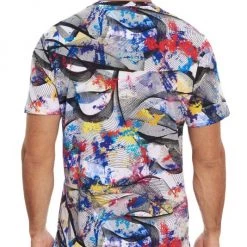 Robert Graham Color Splat Graphic T-Shirt For Men -Outlet Robert Graham Store unnamed file 875