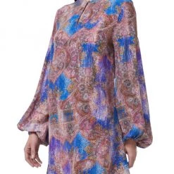 Robert Graham Giselle Blouson-Sleeve Minidress -Outlet Robert Graham Store unnamed file 879