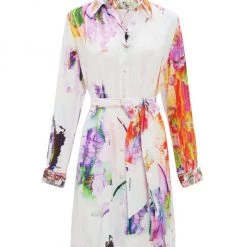 Robert Graham Charlotte Long-Sleeve Shirtdress