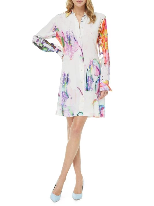 Robert Graham Charlotte Long-Sleeve Shirtdress 4 Robert Graham Charlotte Long-Sleeve Shirtdress - Image 2