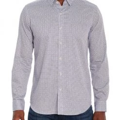 Robert Graham Marzo Long-Sleeve Woven Shirt For Men