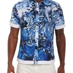 Robert Graham Mayflower Knit Shirt For Men