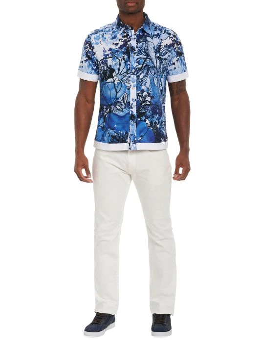 Robert Graham Mayflower Knit Shirt For Men 4 Robert Graham Mayflower Knit Shirt For Men - Image 2