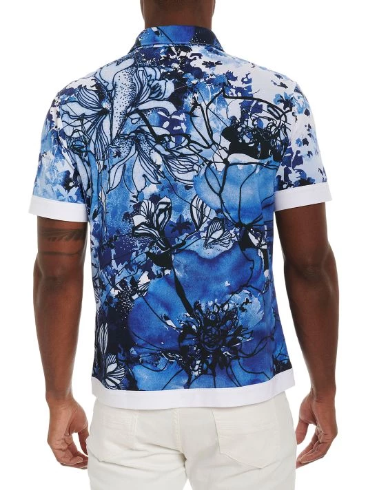 Robert Graham Mayflower Knit Shirt For Men 5 Robert Graham Mayflower Knit Shirt For Men - Image 3