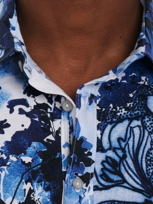 Robert Graham Mayflower Knit Shirt For Men 6 Robert Graham Mayflower Knit Shirt For Men - Image 4