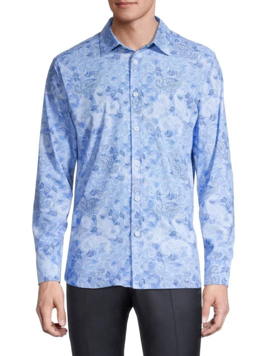 Robert Graham Koracick Paisley Print Long-Sleeve Shirt For Men 5 Robert Graham Koracick Paisley Print Long-Sleeve Shirt For Men - Image 3