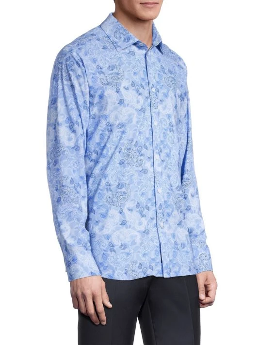 Robert Graham Koracick Paisley Print Long-Sleeve Shirt For Men 6 Robert Graham Koracick Paisley Print Long-Sleeve Shirt For Men - Image 4