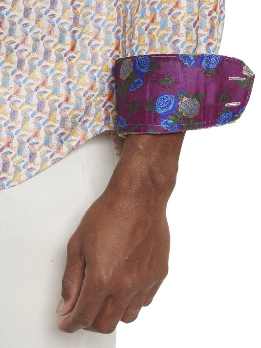 Robert Graham Tucan You Can Woven Shirt For Men 6 Robert Graham Tucan You Can Woven Shirt For Men - Image 4