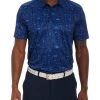 Robert Graham BBQ Boss Polo Shirt For Men Navy -Outlet Robert Graham Store unnamed file 967