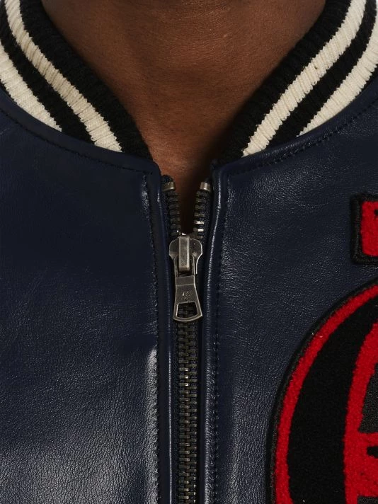 Robert Graham The Letterman Leather Varsity Jacket For Men 6 Robert Graham The Letterman Leather Varsity Jacket For Men - Image 4