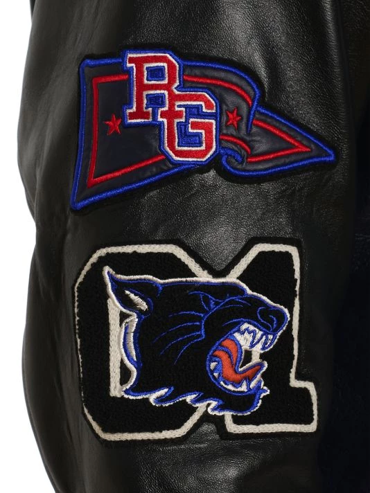 Robert Graham The Letterman Leather Varsity Jacket For Men 8 Robert Graham The Letterman Leather Varsity Jacket For Men - Image 6